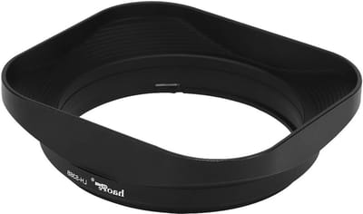 Lenskap voor Sony FE 35mm F1.8 - Vierkante metalen lenshood, bescherming tegen licht en flare