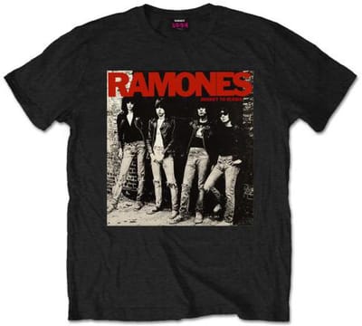 Ramones - Rocket To Russia Heren T-shirt - S - Zwart