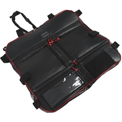 Sac de rangement supérieur à poches multiples en nylon et vinyle Remplacement pour Polaris RZR XP 1000 black