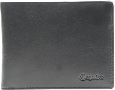 Esquire Portemonnee New Silk Wallet Black Zwart