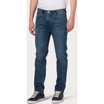 Paul Smith Slim Standard Fit Jean Over Dyed Size: W28 | Straight Outlet | Heren | Blauw