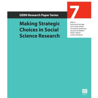 Making Strategic Choices In Social Science Research - Gern Research Paper Series