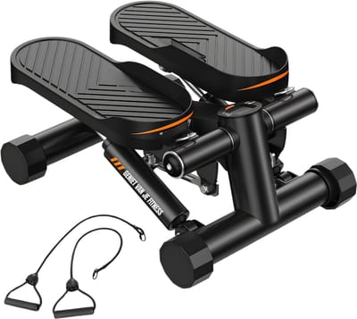 DnA® Stepper Fitness - Hometrainer - Fitness - Zwart - 29cm x 33cm x 8cm
