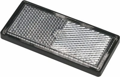 ProPlus Zelfklevende witte reflector - 85 x 39 mm - rechthoekig - E4-gekeurd