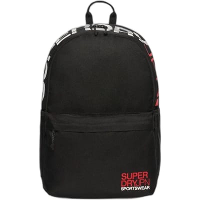 Superdry Windyachter Montana Rugzak met Logo Zwart Grootte: 1SIZE