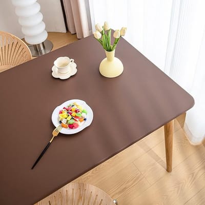 Dailygoods- Tafelkleed Waterdicht - Rechthoekig - PU - Antislip - Afwasbaar - 80 x 130 cm - 9 Kleuren beschikbaar - Tafelmat
