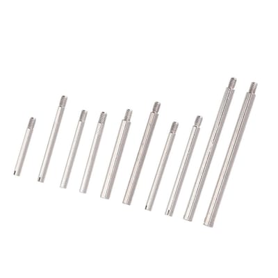 Metaal Schroeven voor Horlogebanden - 10 Maten - Horloge Reparatie Accessoires met Opbergdoos (50pcs) - Inclusief Schroefset (100pcs)