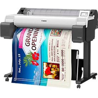 Grootformaat printer Canon imagePROGRAF TM-340, A4 - 36", kleur, inkt, 2400 x 1200 dpi, USB/LAN/WLAN, incl. 5 inkttanks