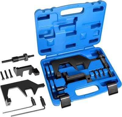 8-delige Motorafstelset voor BMW N13 N18 en Mini R55 R56, Inclusief Timingriem en Stuuroverbrengingsgereedschap