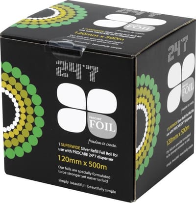 1x Procare 24*7 Premium folierol 12 cm x 500 meter, 18 micron/mu