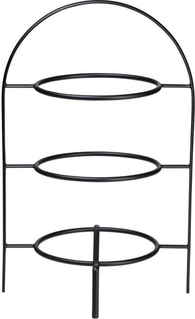 ASA Selection Etagere / Serveertoren A Table - Zwart - ø 21 cm - 3-Laags