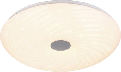 REALITY GRAVITY - Plafondlamp - Wit - incl. 1x SMD 22W - Geintegreerde dimmer - Lichtkleur verstelbaar - Afstandsbediening