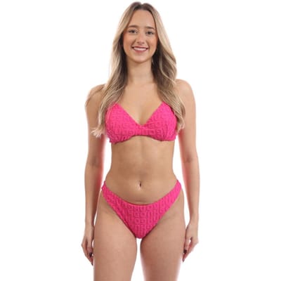 Hugo Dames/Dames Tanga Zwemshort (Roze)