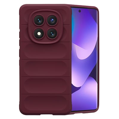 imoshion Hoesje - Geschikt voor Xiaomi Redmi Note 15 (5G) - EasyGrip Backcover - Aubergine