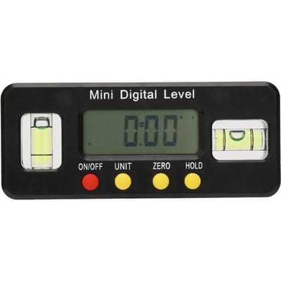 Mini rapporteur numérique à 360 degrés, détecteur d'angle, inclinomètre, fond magnétique (100mm)