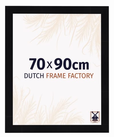 Fotolijst 70x90 cm - MDF - Zwart Hoogglans - Praag