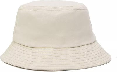 Finnacle - Buckethat voor Festivalgangers - Festivalhoedje Beige Vissershoedje voor Volwassenen - Zonhoedje met Emmerhoed design