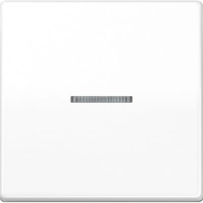 Jung Knx Enkele Rocker Schakelaar Met Led Alpine Wit - As101Ko5Ww [2 Stuks]