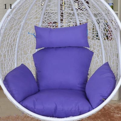 Hangende Schommel Ei Stoel Kussenhoes Terras Grote Ronde Papasan Stoel Kussenhoes Leeg (Geen Vulling) Kussenhoes voor Tuinligstoel as shown