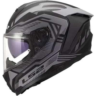 LS2 Helm Challenger II Dravix FF817 grijs maat XS