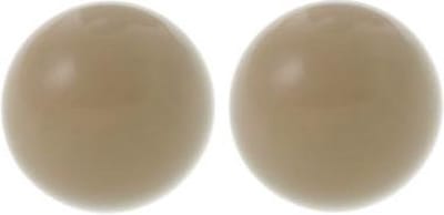 Behave - Oorstekers bolvormig - Beige - Elegant ton-sur-ton accessoire