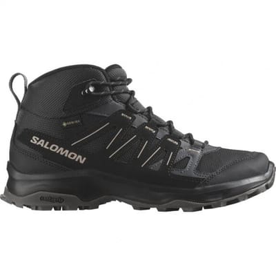 Salomon Grivola Mid GTX, wandelschoenen, dames, zwart