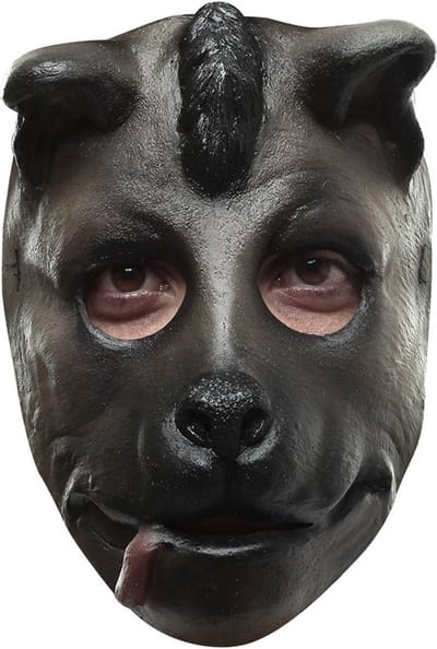 Partychimp Xolo Gezichts Masker Carnaval Halloween Masker voor bij Halloween Kostuum Volwassenen - Latex - One-size