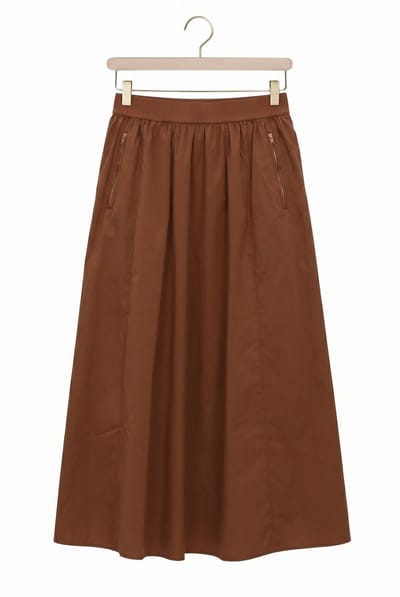 AAIKO Rixt Co 540 Rokken Dames - Bruin - Maat XXL