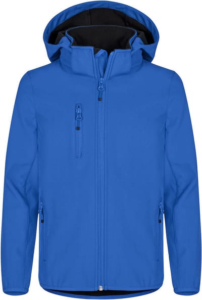 Clique Classic Softshell Jacket Junior 0200909 - Kobalt - 130-140