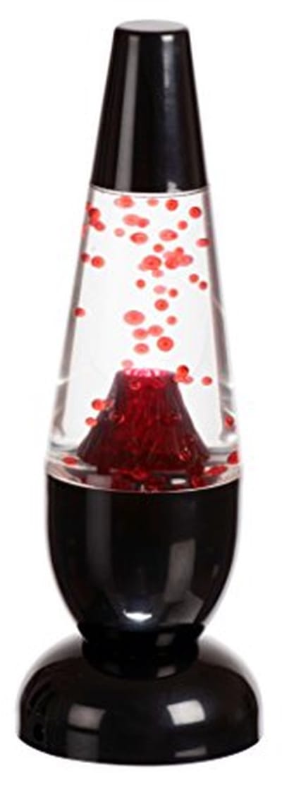 LED Mini Lava Vulkaanlamp - Geïntegreerde 4,5 W kunststof verlichting