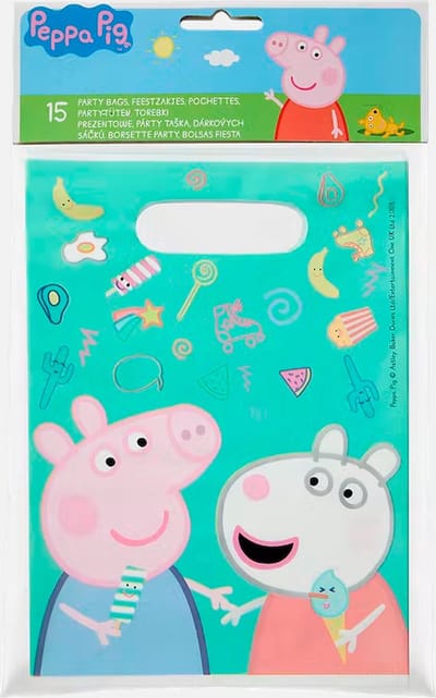 Feestzakjes | Uitdeelzakjes | Party Bags | Goodiebags Kids - 15 stuks 23x 16.5 cm