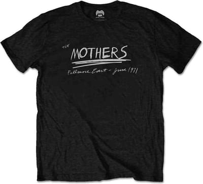 Frank Zappa - Filmore East Heren T-shirt - S - Zwart