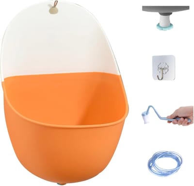 Kind Urinoir - Draagtas Toilet - Zelfstandig Plassen - Leuk Dierontwerp - 30 x 20 cm - Oranje