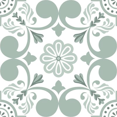 5 tegelstickers vintage motief 25 x 25 cm - Portugal, Portugees - backsplash - peel and stick - plakfolie - badkamermuur, keukenmuur, toiletmuur - zelfklevend