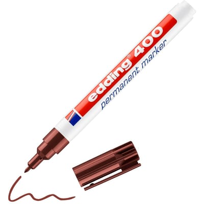 Stift - Permanent marker - 400 - Bruin