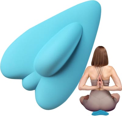 Bekkenbodemspiertrainer - Versterker voor de vrouwelijke bekkenbodemspieren - 19×12×5,5 cm - PC-spiertrainer - Oefening voor de binnenkant van de dijen - Heuplift en anale lift - Sport en fitness - Draagbaar - Blauw