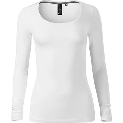 Dames-T-shirt met lange mouwen Malfini Premium Brave 156