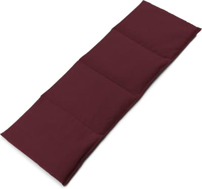 Warmtekussen 20x60cm - Wijnrood Korrelkussen voor Ontspanning en Wellness