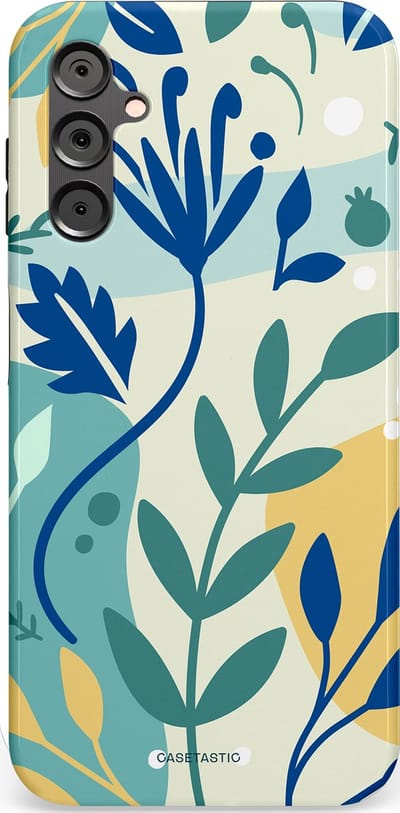 Casetastic Hoesje Geschikt voor Samsung A14 (5G/4G) - Stijlvolle Beschermende Duo-layer Case - Muse in lente