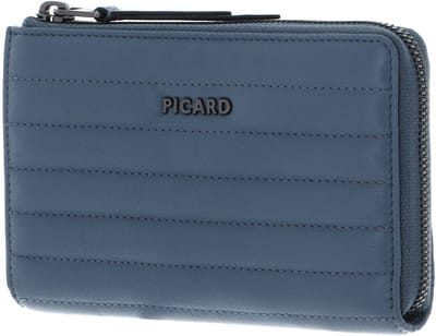 PICARD portemonnee Evolute 1 Zip Around Wallet Denim blauw