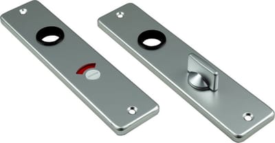 Ami Kortschild - vrij/bezet - 180x41x6,5mm - WC 57/5 - aluminium F-1