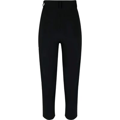 Urban Classics - High Waist Cropped Broek - S - Zwart