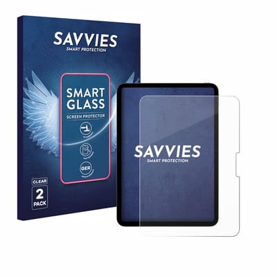 2 Stuks Savvies Screenprotector - geschikt voor Apple iPad Pro 11" M5 2025 - beschermfolie glas transparant
