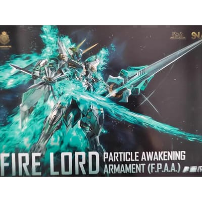 SNAA Sovereign Series 1/100 Particle Awakening Armanent Fire Lord Assemblagemodel Kit Actiefiguren Populaire Speelgoed Verrassingscadeaus blue