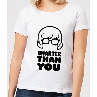Scooby Doo Smarter Than You Women's T-Shirt - White - S