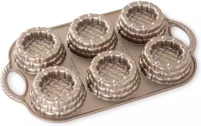 3D Bakvorm Mini Taartbodem van Hoogwaardig Aluminium - Ideaal voor Kleine Bakcreaties