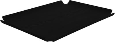 XLBoom Deck Tray 42x32cm Zwart – Houten serveer- en display tray – Verkrijgbaar in Oak | Walnut | Black – Design dienblad met antislip & stapelbaar