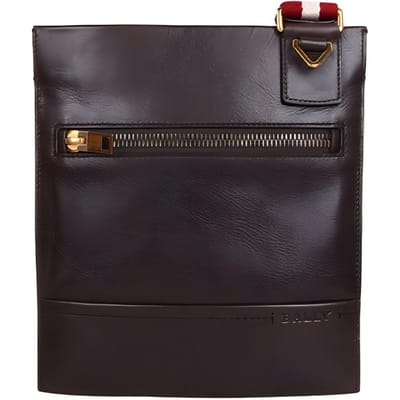 Bally Mode Leer Crossbody Schoudertas Heren tassen Bruin TANIT-261 Basic Set (Bag+Dust Bag)