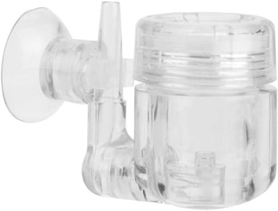 U-vormige CO2 Diffuser voor Plantenaquarium - 4-in-1 DIY Systeem met Ventiel, Bubbelteller en Glasbuis voor Effectieve Koolstofdioxide Regulatie