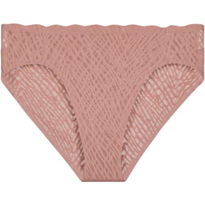 sloggi ZERO Feel Bliss High leg Dames Onderbroek - Cacao - Maat XS